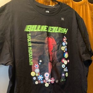 Billie Eilish Takashi Murakami collab Uniqlo Tshirt